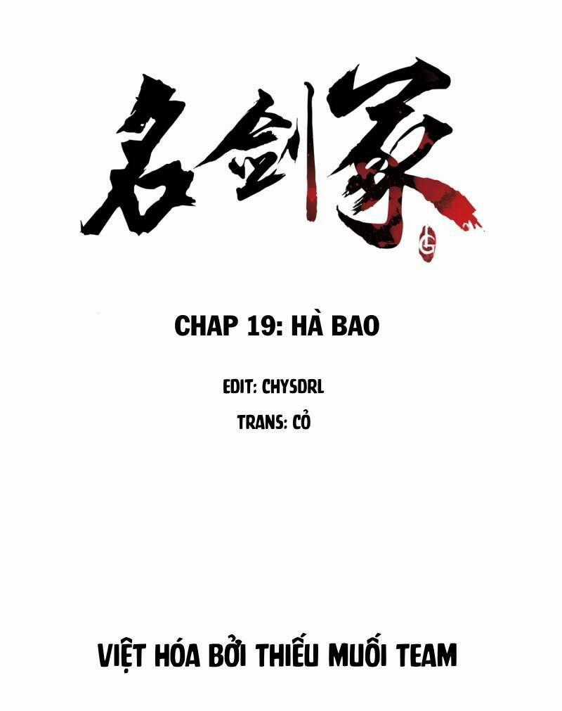 Danh Kiếm Chủng Chapter 19 trang 1