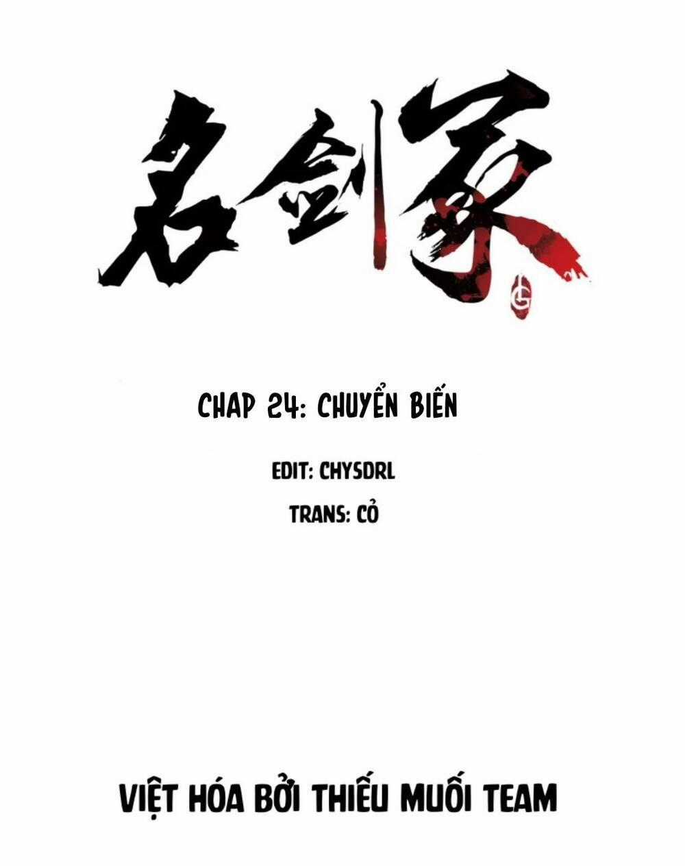 Danh Kiếm Chủng Chapter 24 trang 1