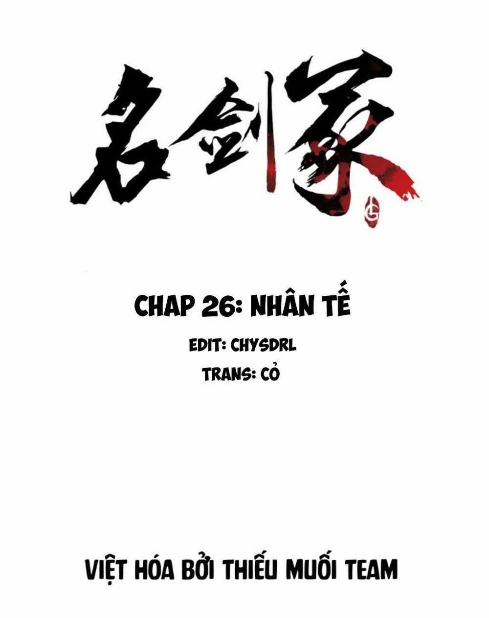 Danh Kiếm Chủng Chapter 26 trang 1