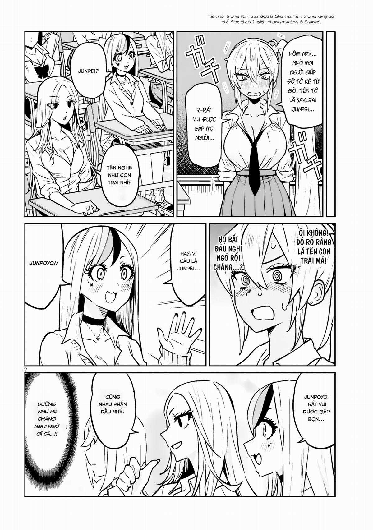 Danshi Kokoseidakedo Gyaru ni TS Shimashita Chapter 3 trang 1