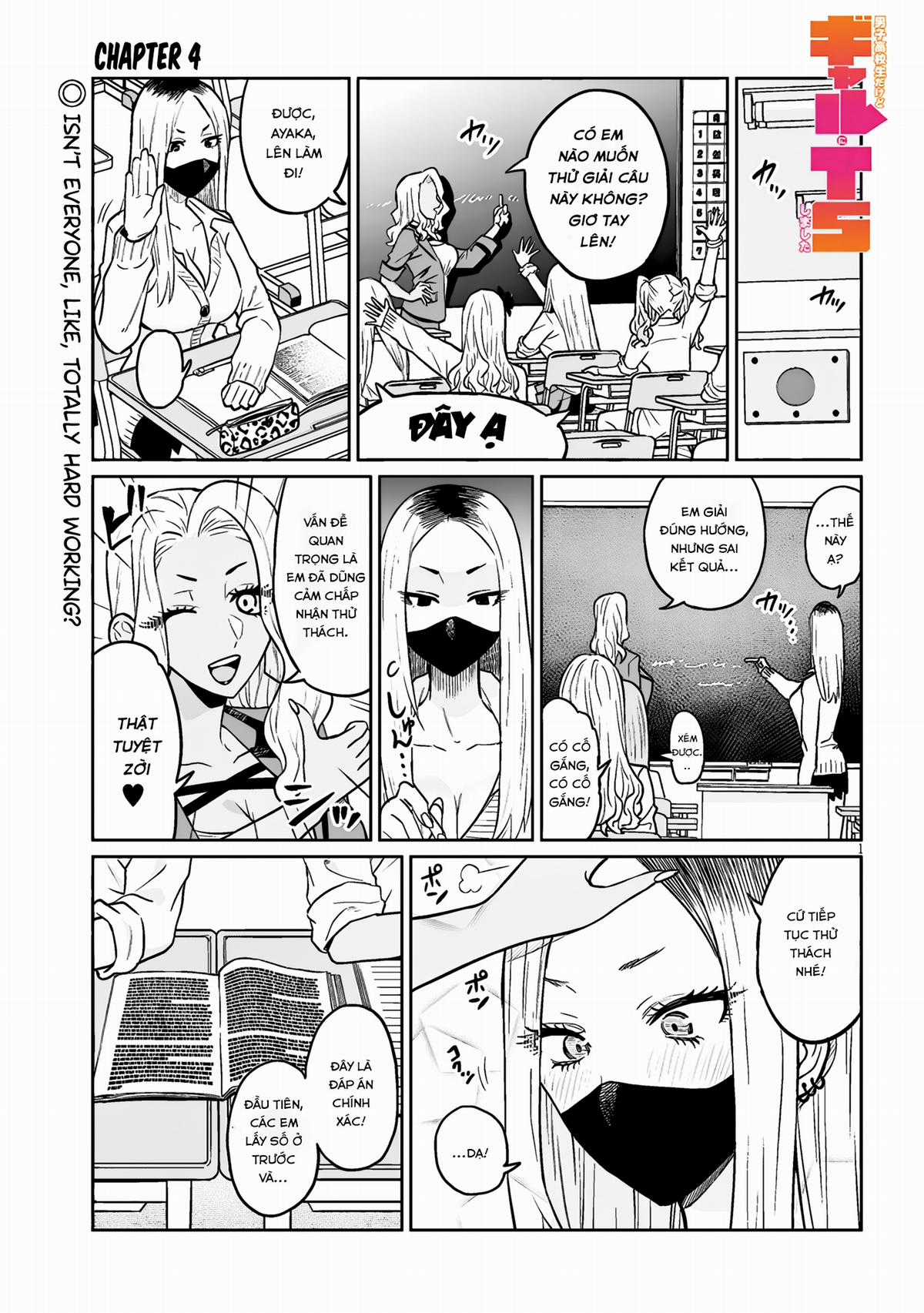 Danshi Kokoseidakedo Gyaru ni TS Shimashita Chapter 4 trang 0