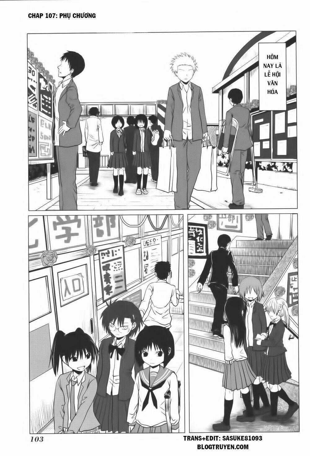 Danshi Koukousei No Nichijou Chapter 107 trang 1