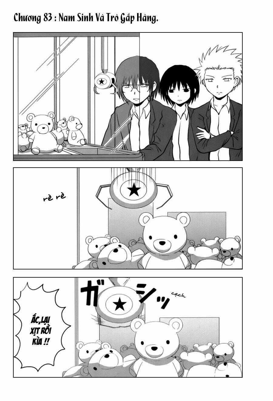 Danshi Koukousei No Nichijou Chapter 83 trang 1