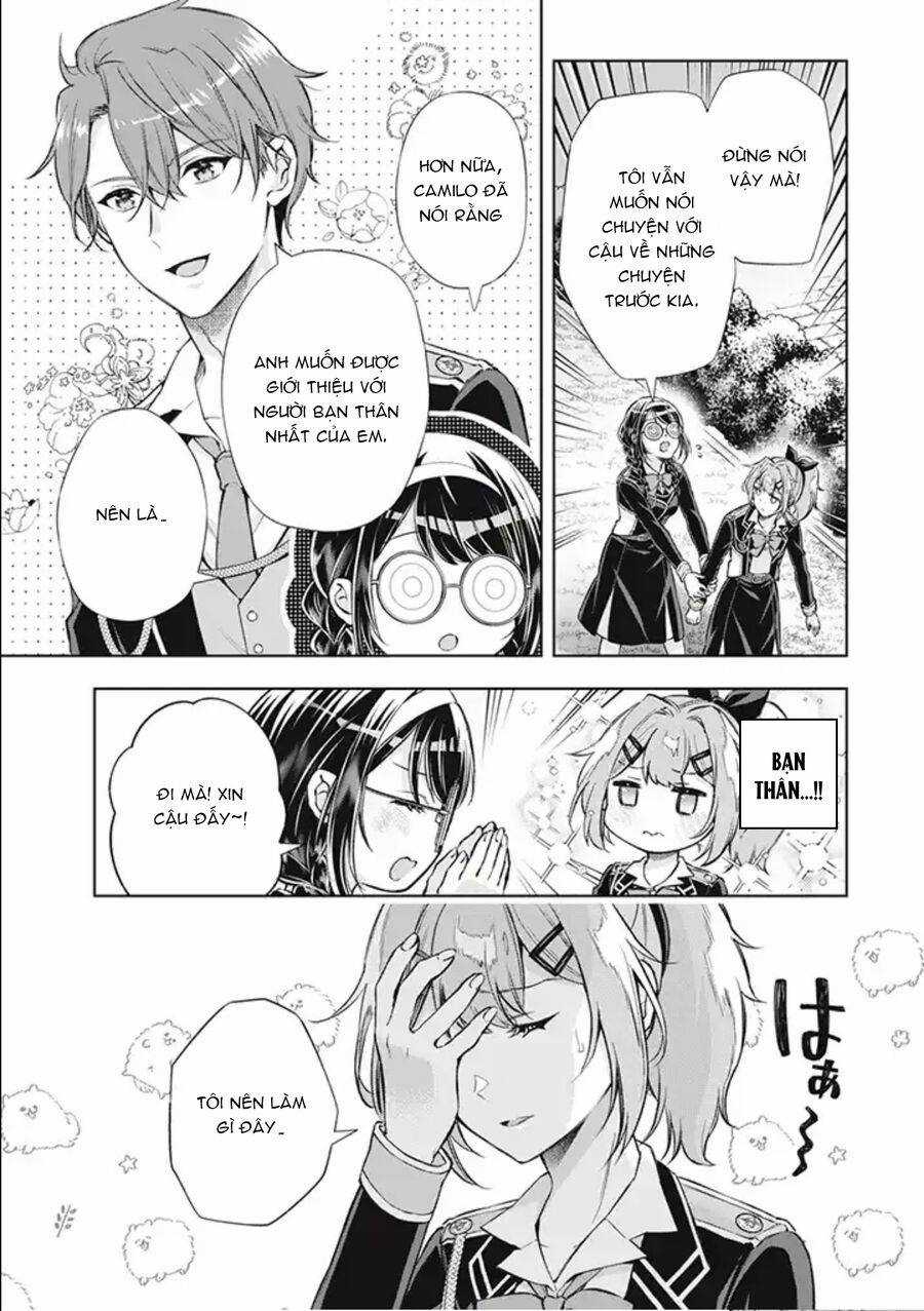 dantoudai ni kieta densetsu no akujo nidome no jinsei de wa gariben jimi megane ni natte heion wo nozomu Chapter 4.5 trang 1