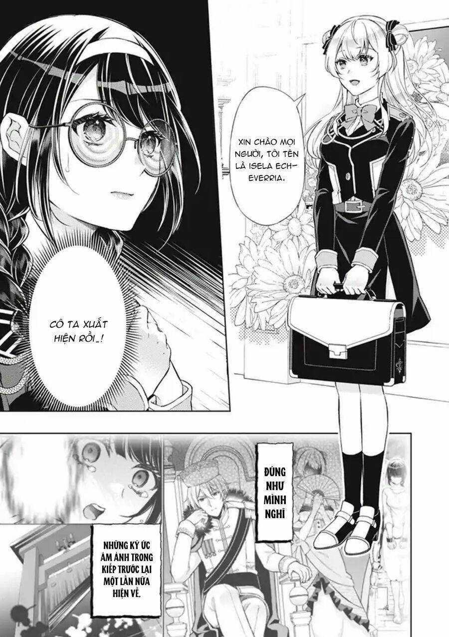 dantoudai ni kieta densetsu no akujo nidome no jinsei de wa gariben jimi megane ni natte heion wo nozomu Chapter 4 trang 1