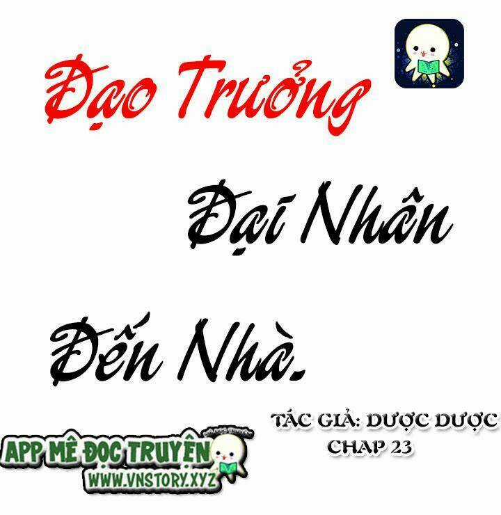 Đạo Trưởng Đại Nhân Đến Nhà Chapter 23 trang 0