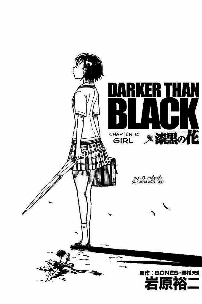 Darker Than Black: Shikkoku No Hana Chapter 2 trang 0