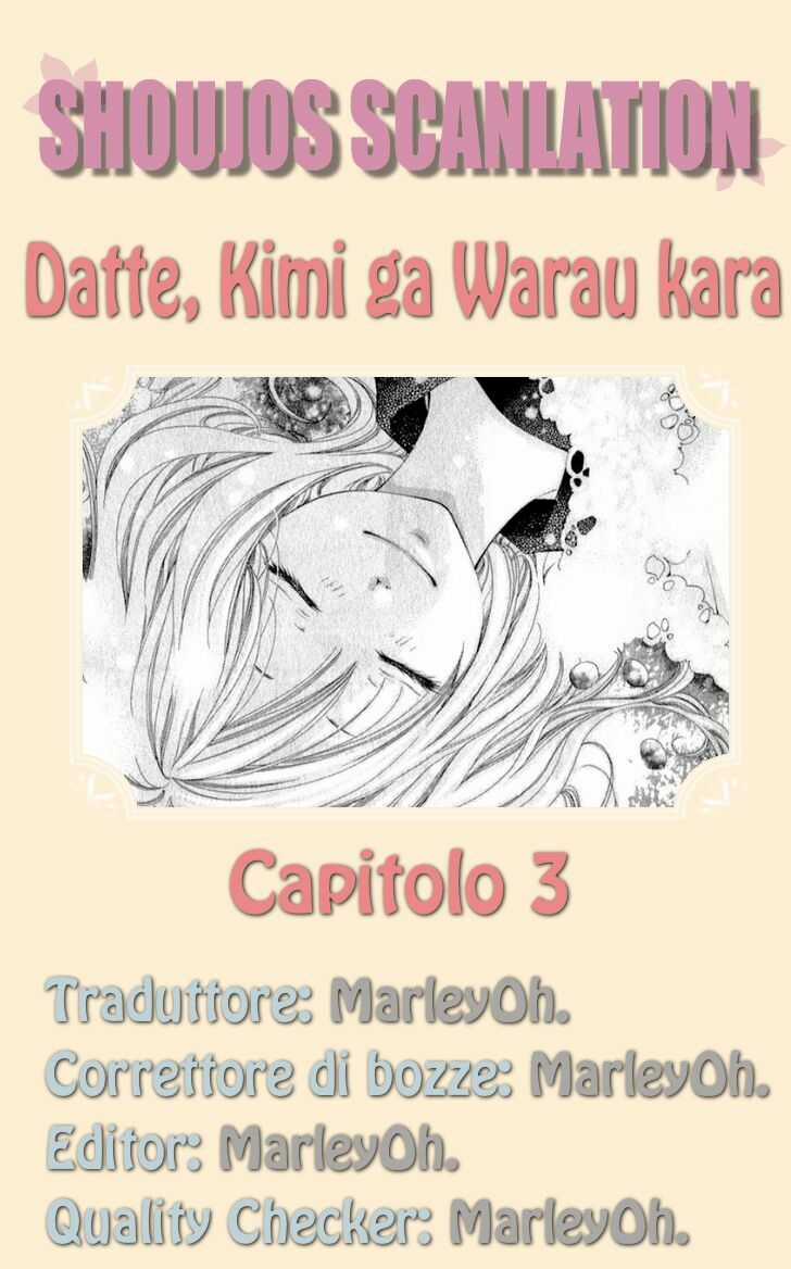 Datte, Kimi Ga Warau Kara Chapter 3 trang 0