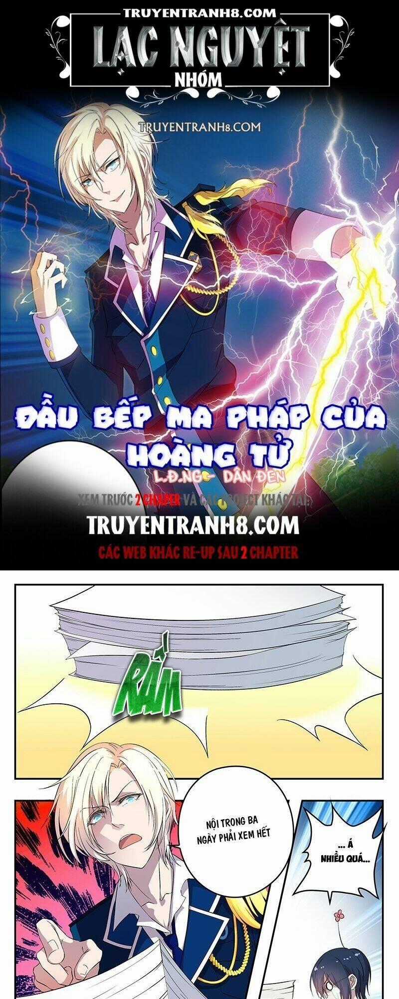 Đầu Bếp Ma Pháp Của Hoàng Tử Chapter 4 trang 0