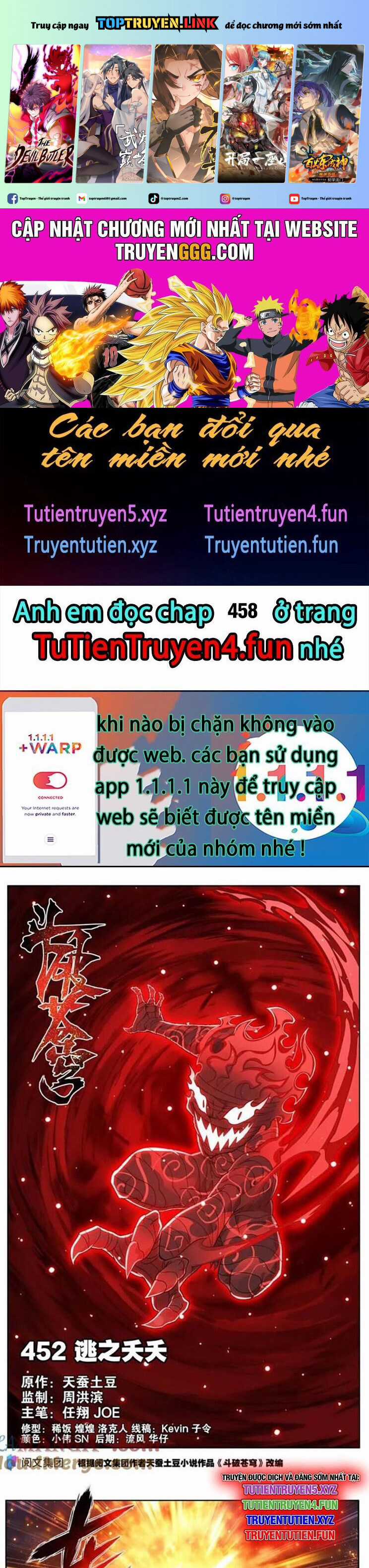 Đấu Phá Thương Khung Chapter 457 trang 1