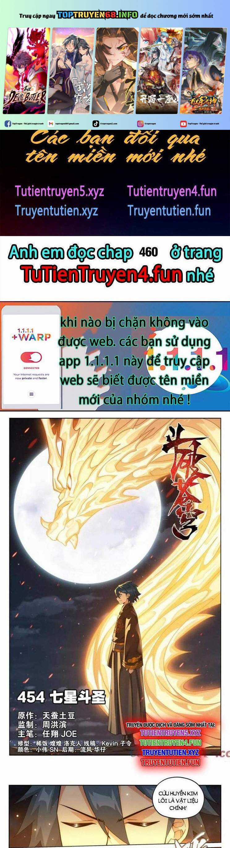 Đấu Phá Thương Khung Chapter 459 trang 1