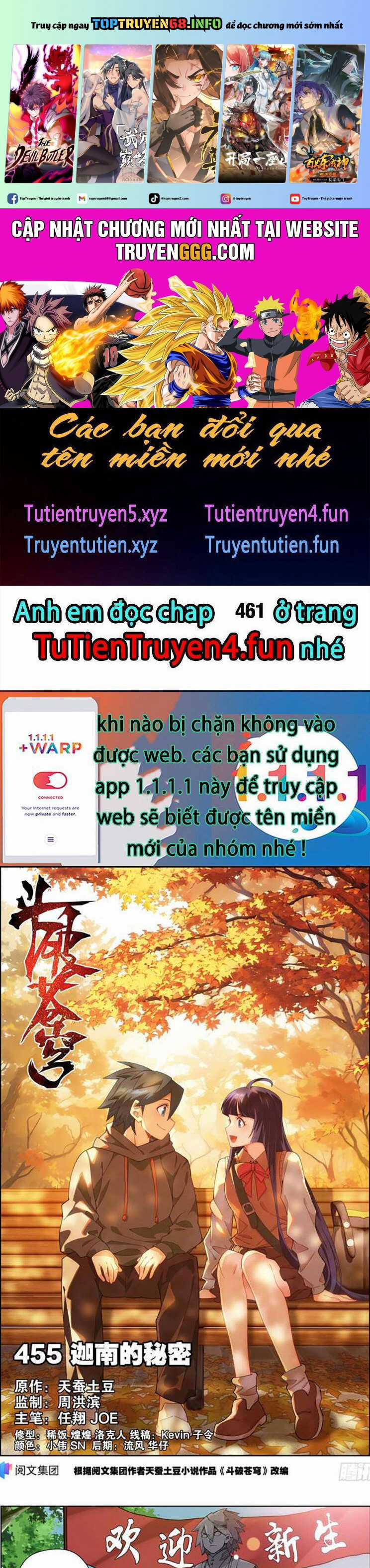 Đấu Phá Thương Khung Chapter 460 trang 1