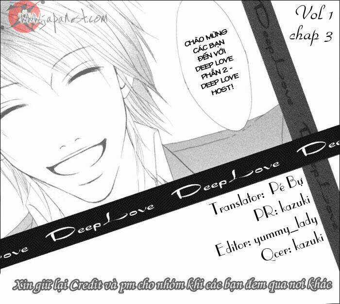 Deep Love - Host Chapter 3 trang 0