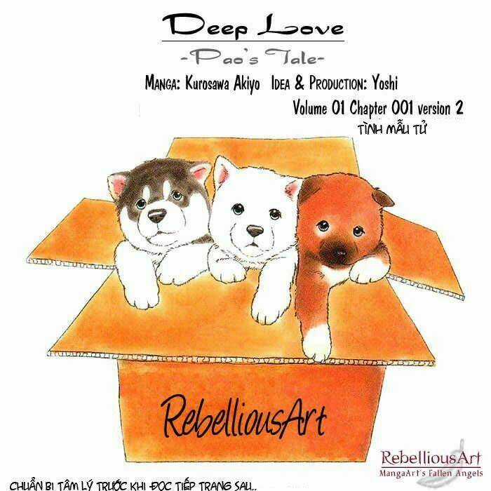 Deep Love - Pao no Monogatari Chapter 1 trang 1