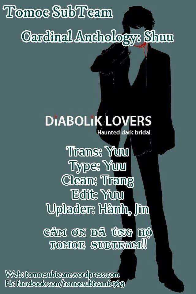 Diabolik Lovers Cardinal Anthology Chapter 1 trang 1