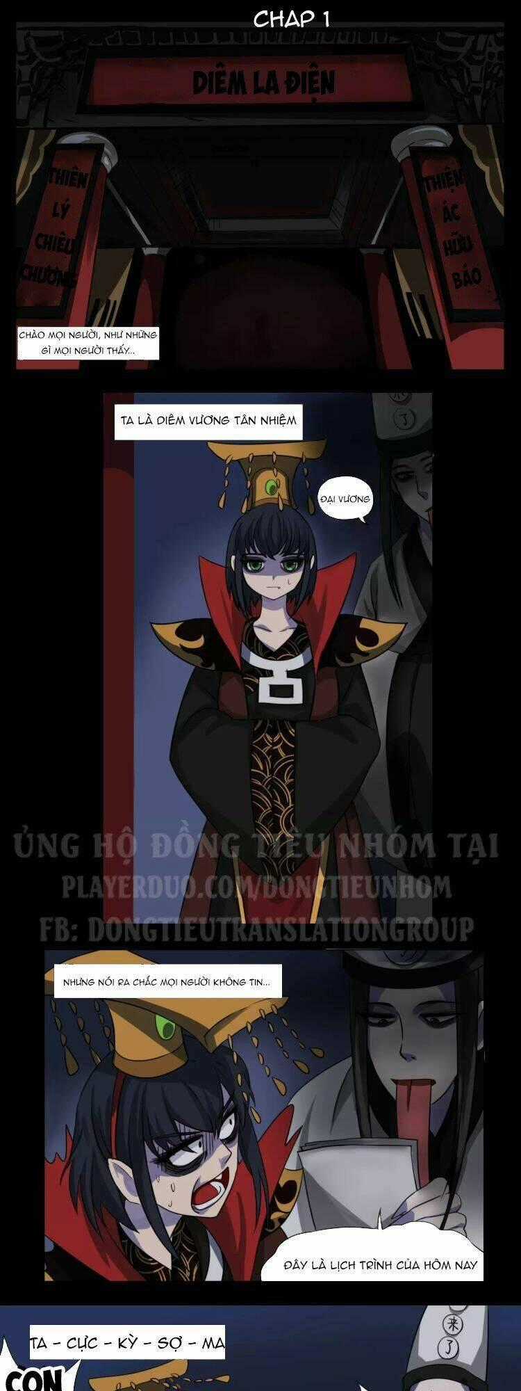 Diêm Vương Không Được Vui Chapter 1 trang 1