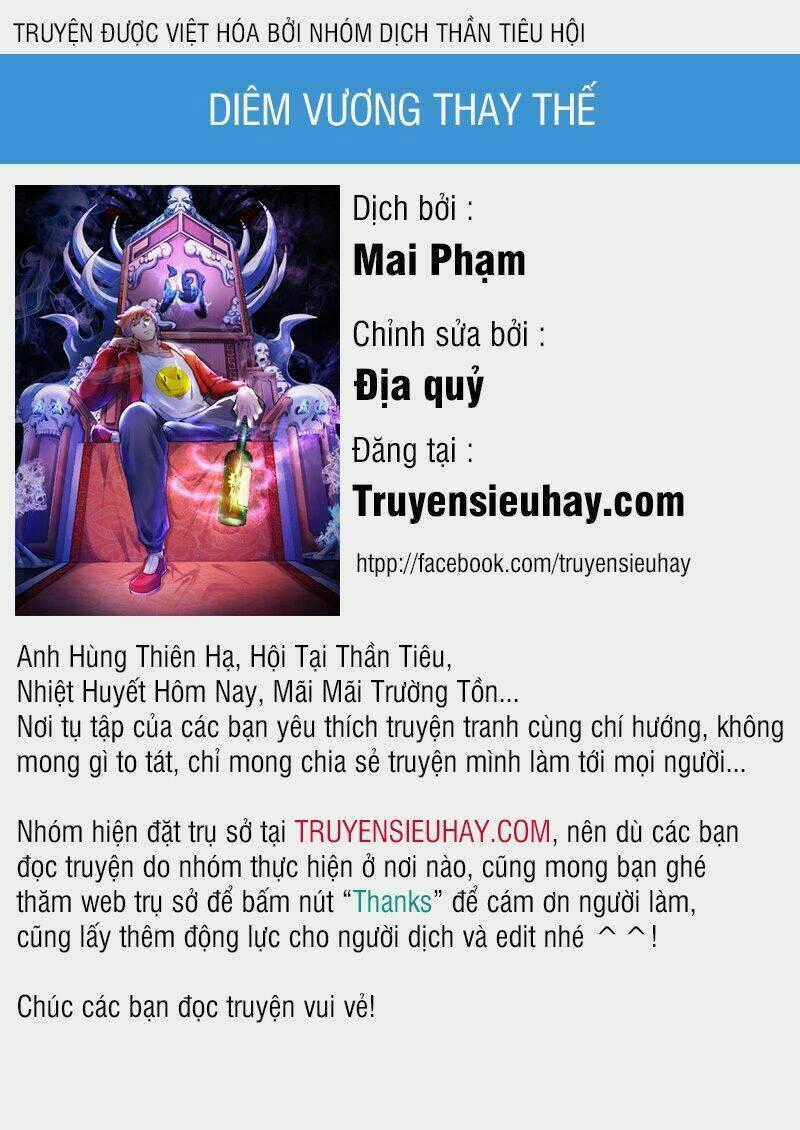 Diêm Vương Thay Thế Chapter 1 trang 0