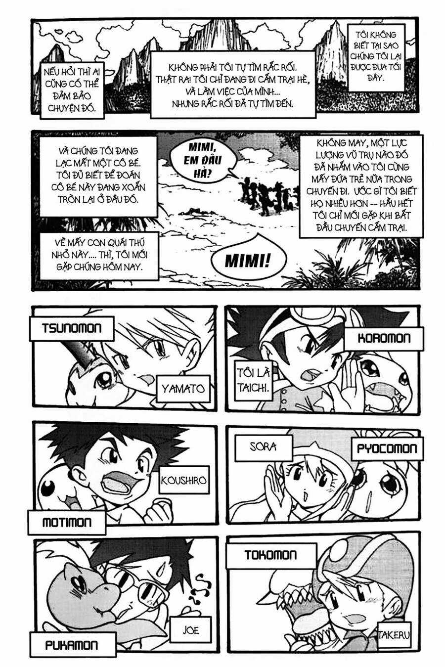 Digimon Adventure Chapter 1 trang 0