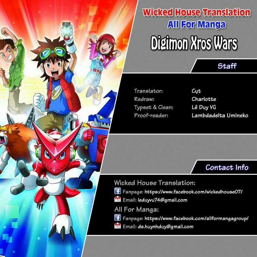 Digimon Xros Wars Chapter 3 trang 1