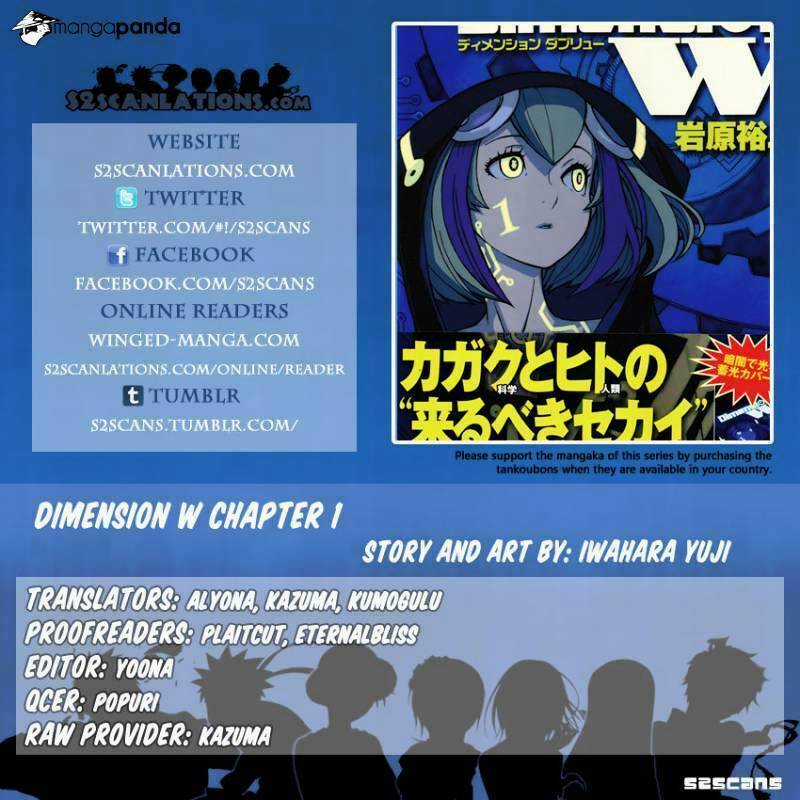 Dimension W Chapter 1 trang 1