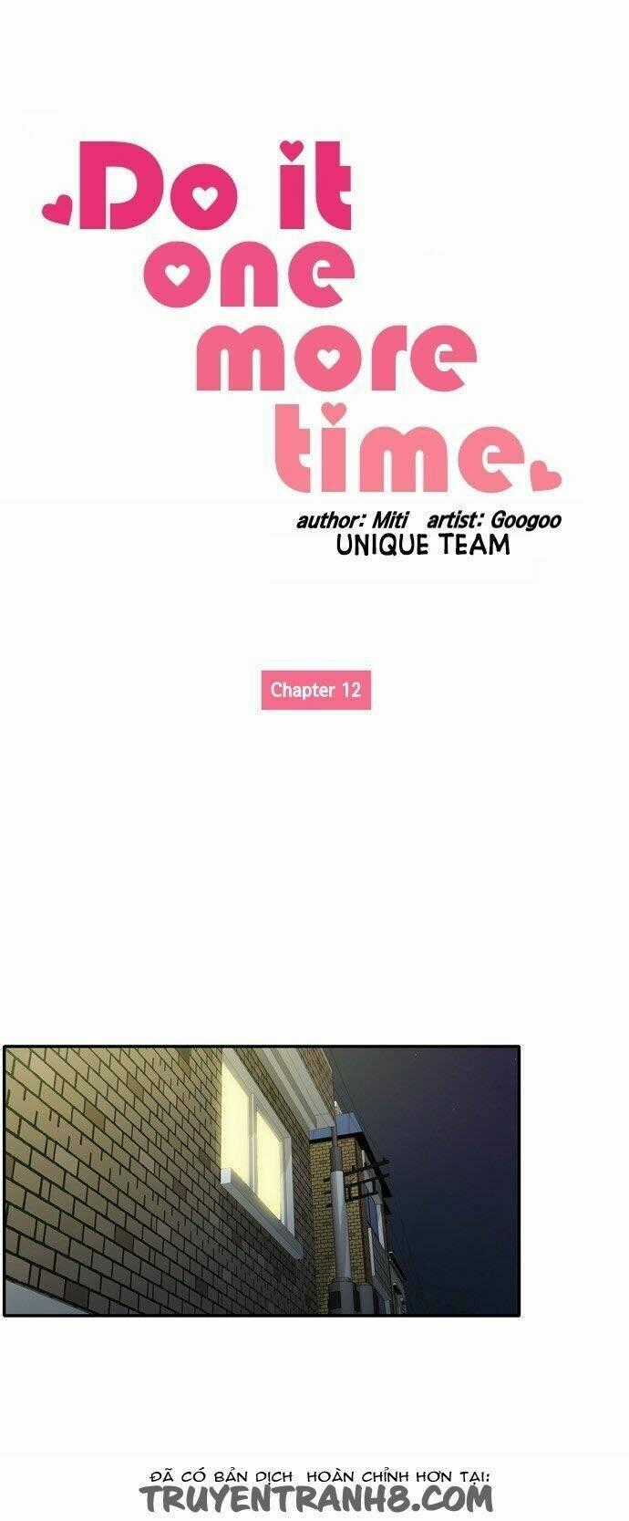 Do It One More Time- Yêu Lại Từ Đầu Chapter 12 trang 0