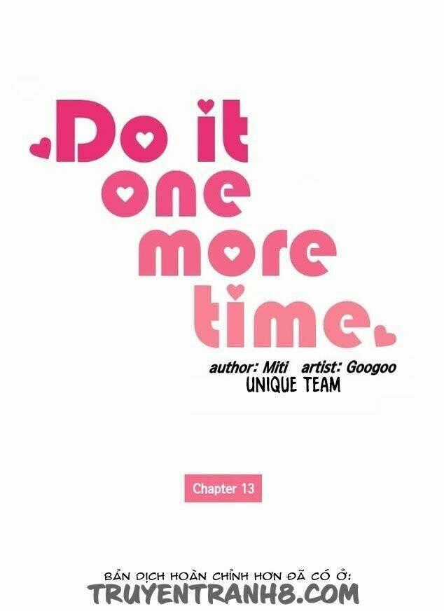 Do It One More Time- Yêu Lại Từ Đầu Chapter 13 trang 0