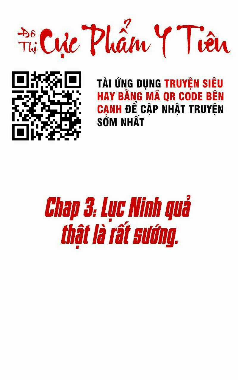 Đô Thị Cực Phẩm Y Tiên Chapter 3 trang 1