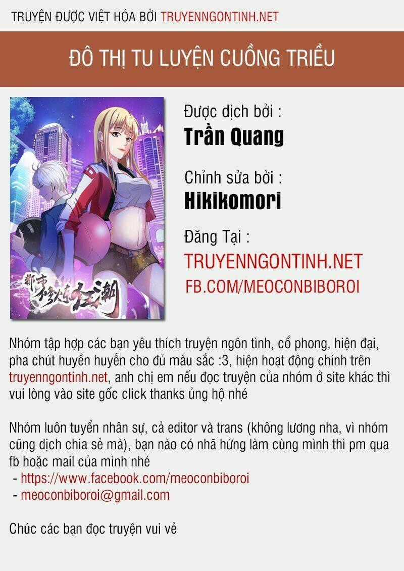 Đô Thị Tu Luyện Cuồng Triều Chapter 10 trang 0