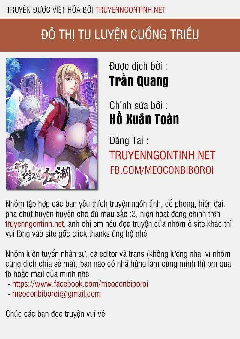 Đô Thị Tu Luyện Cuồng Triều Chapter 7 trang 0