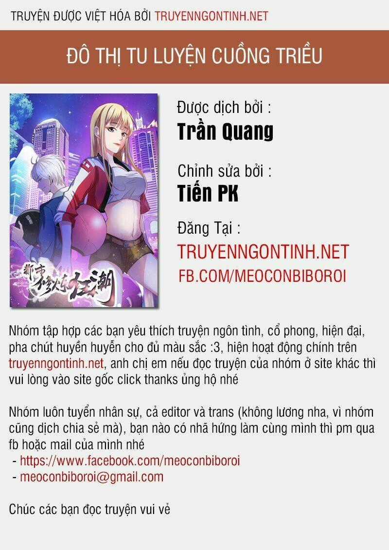 Đô Thị Tu Luyện Cuồng Triều Chapter 8 trang 0