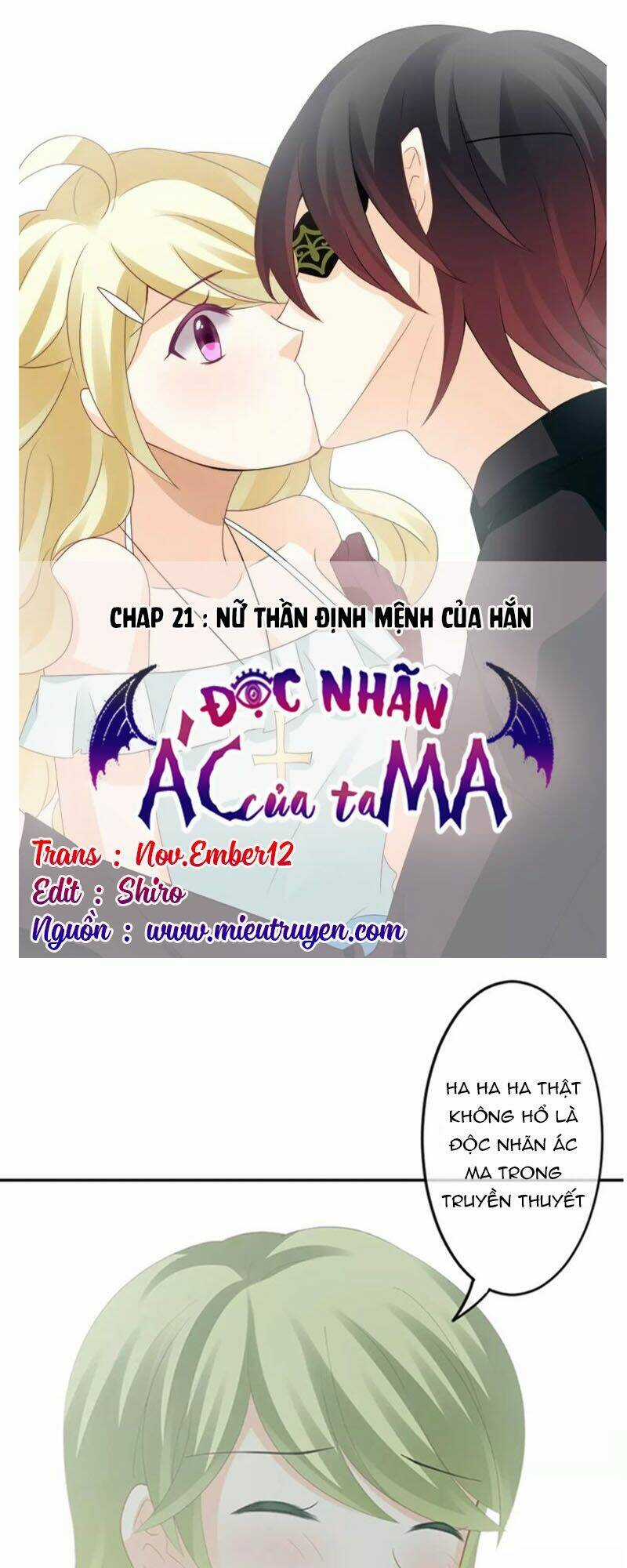 Độc Nhãn Ác Ma Của Ta Chapter 21 trang 0