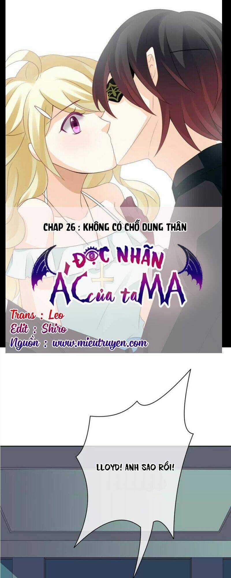 Độc Nhãn Ác Ma Của Ta Chapter 26 trang 0