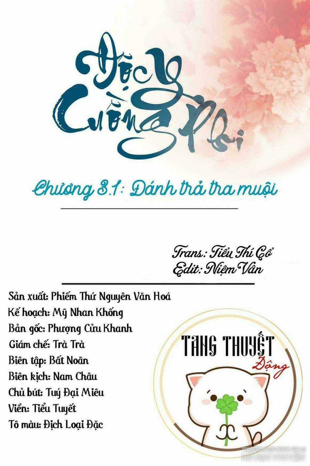 Độc Y Cuồng Phi Chapter 6 trang 0