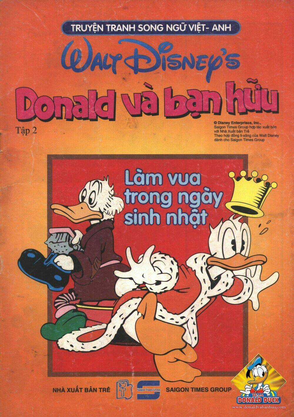 Donald Và Bạn Hữu Chapter 2 trang 0