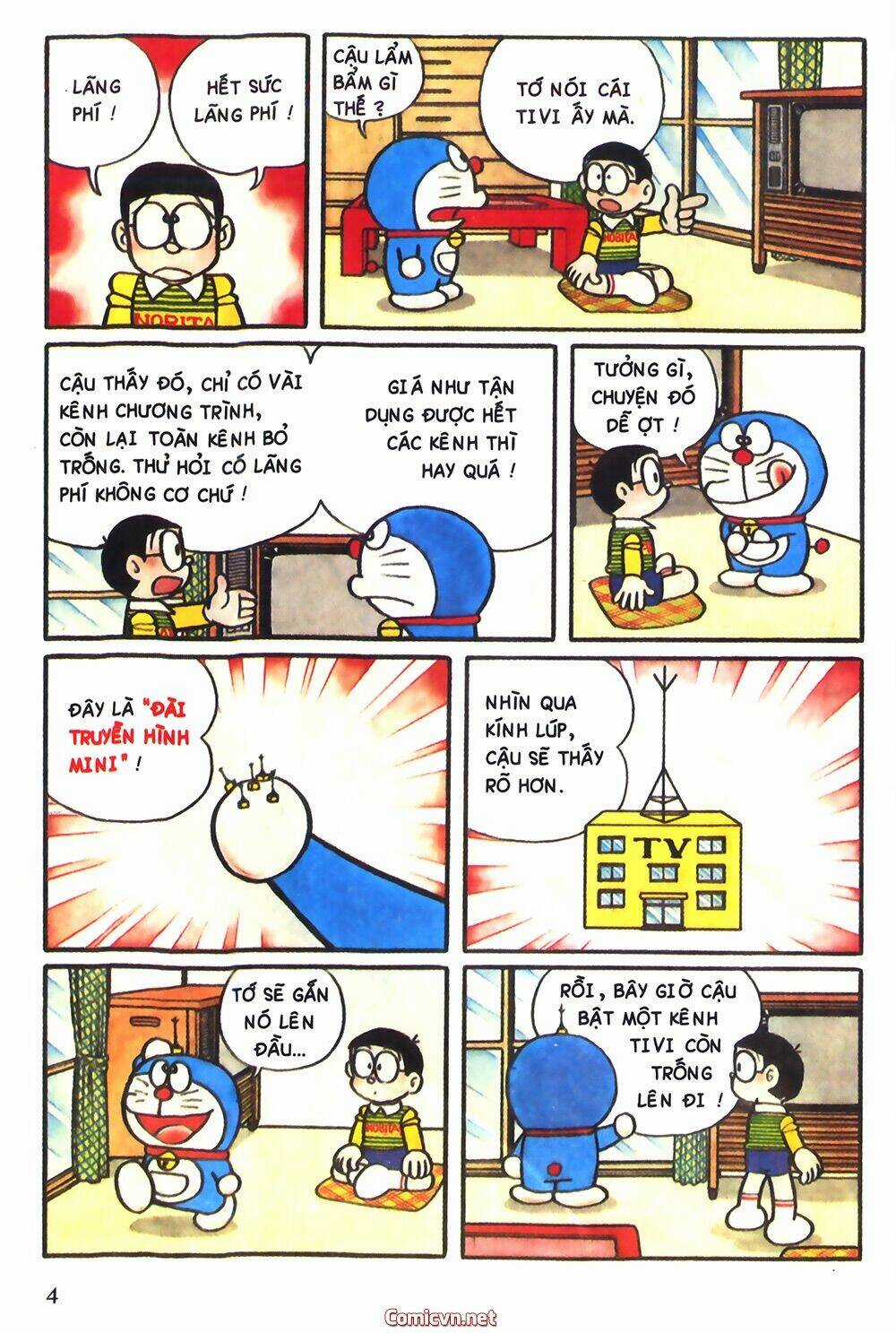 Doraemon màu Chapter 72 trang 1