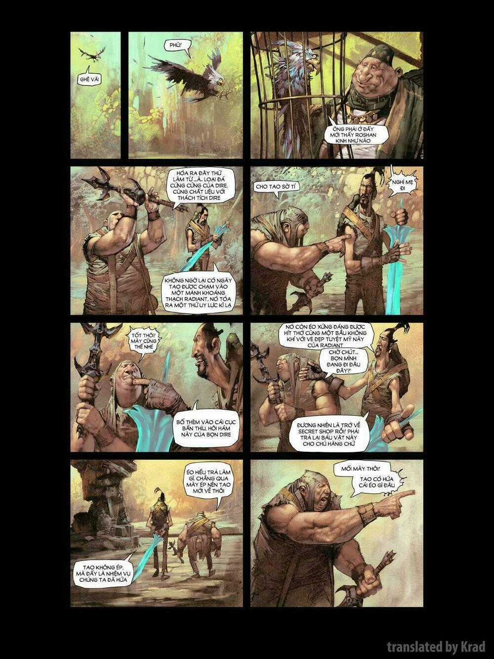 Dota 2 Comics Chapter 5 trang 1