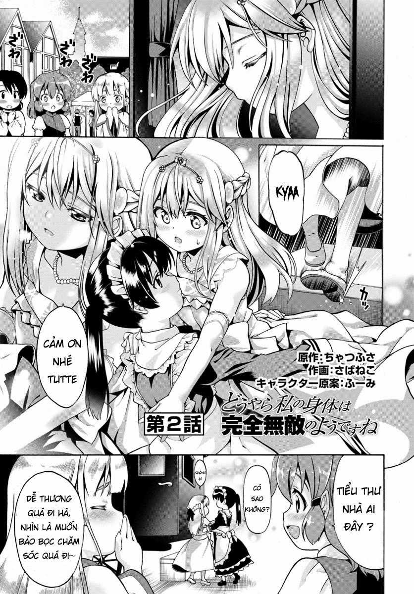 Douyara Watashi No Karada Wa Kanzen Muteki No You Desu Ne Chapter 2 trang 1