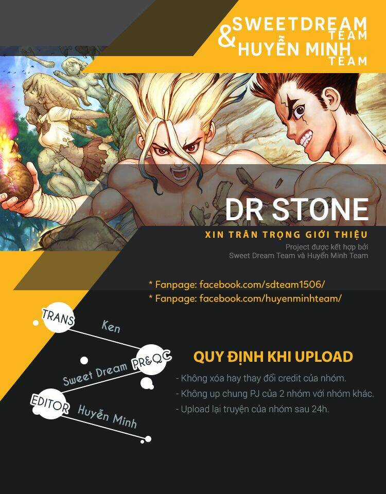 Dr.stone - Hồi Sinh Thế Giới Chapter 1 trang 1