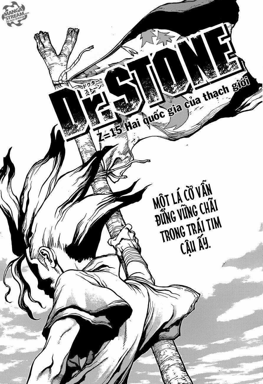 Dr.stone - Hồi Sinh Thế Giới Chapter 15 trang 1