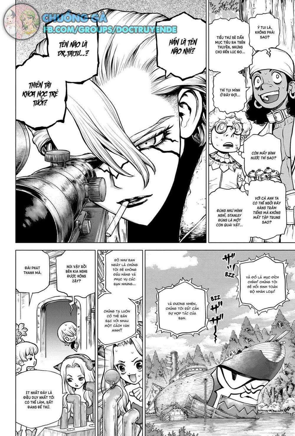 Dr.stone - Hồi Sinh Thế Giới Chapter 155 trang 1