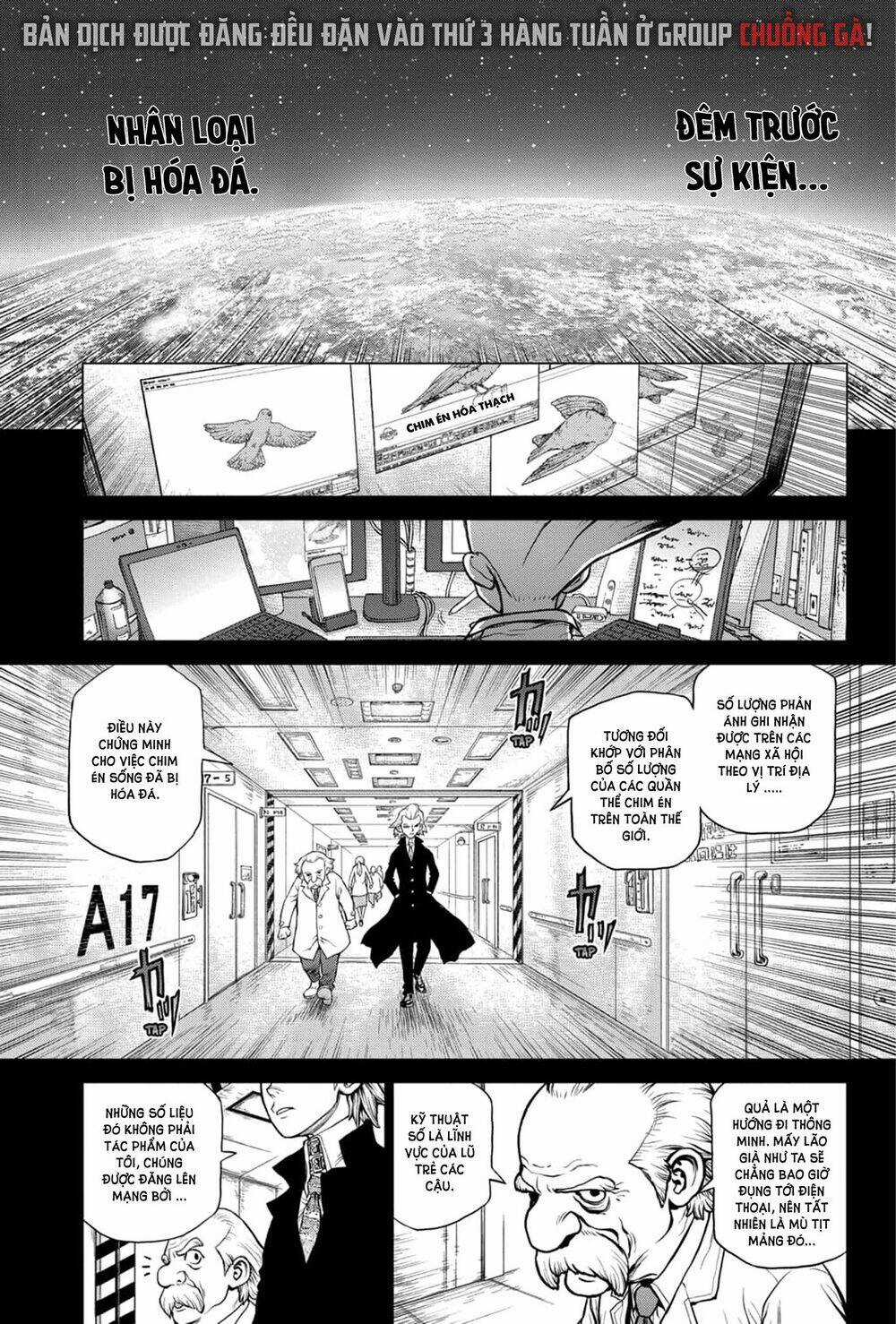 Dr.stone - Hồi Sinh Thế Giới Chapter 157 trang 1