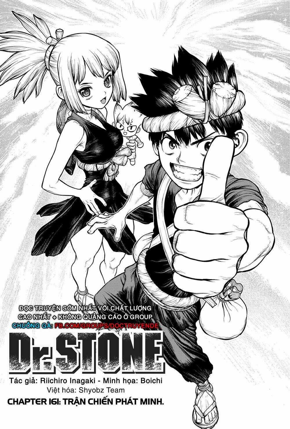 Dr.stone - Hồi Sinh Thế Giới Chapter 161 trang 1