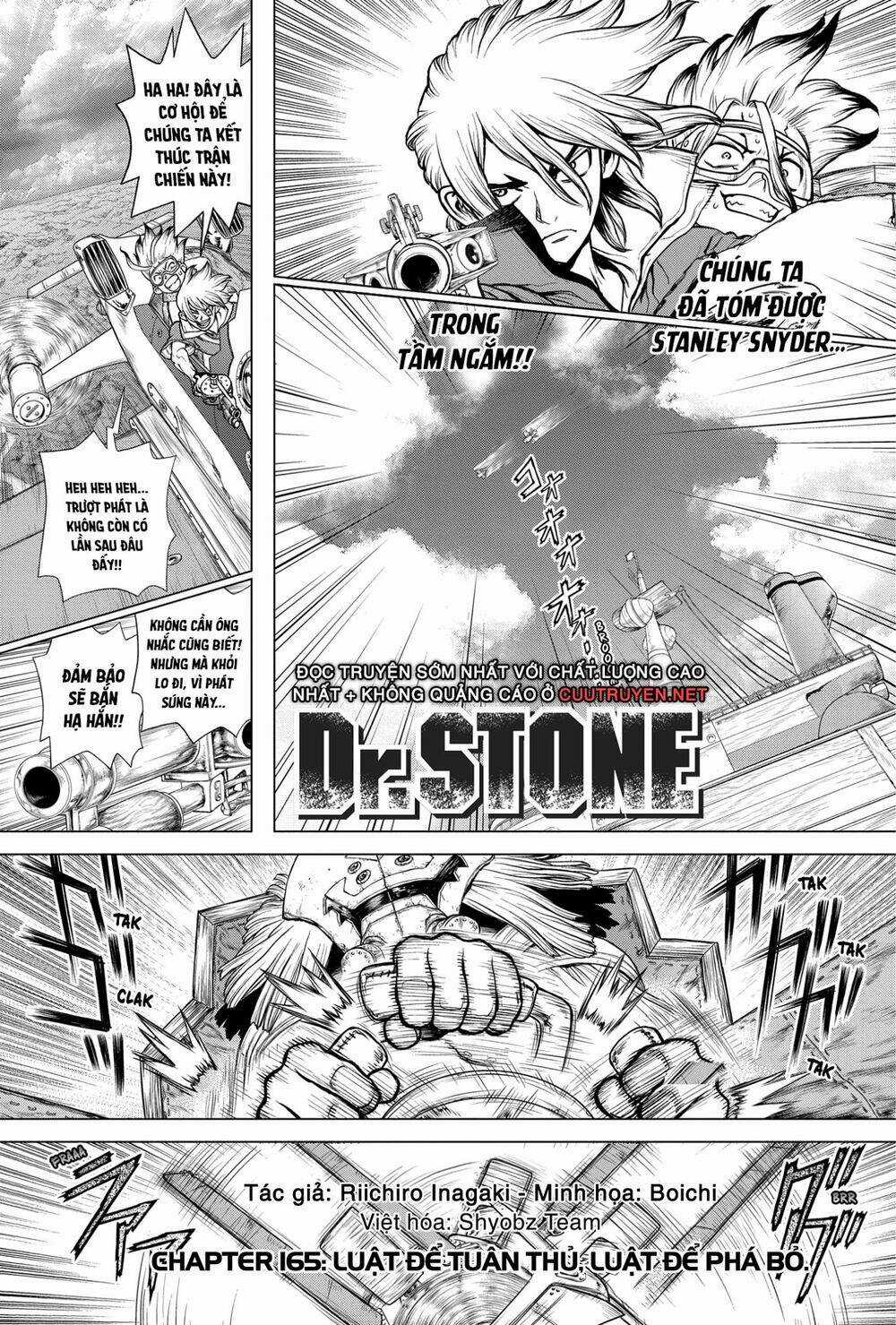 Dr.stone - Hồi Sinh Thế Giới Chapter 165 trang 1