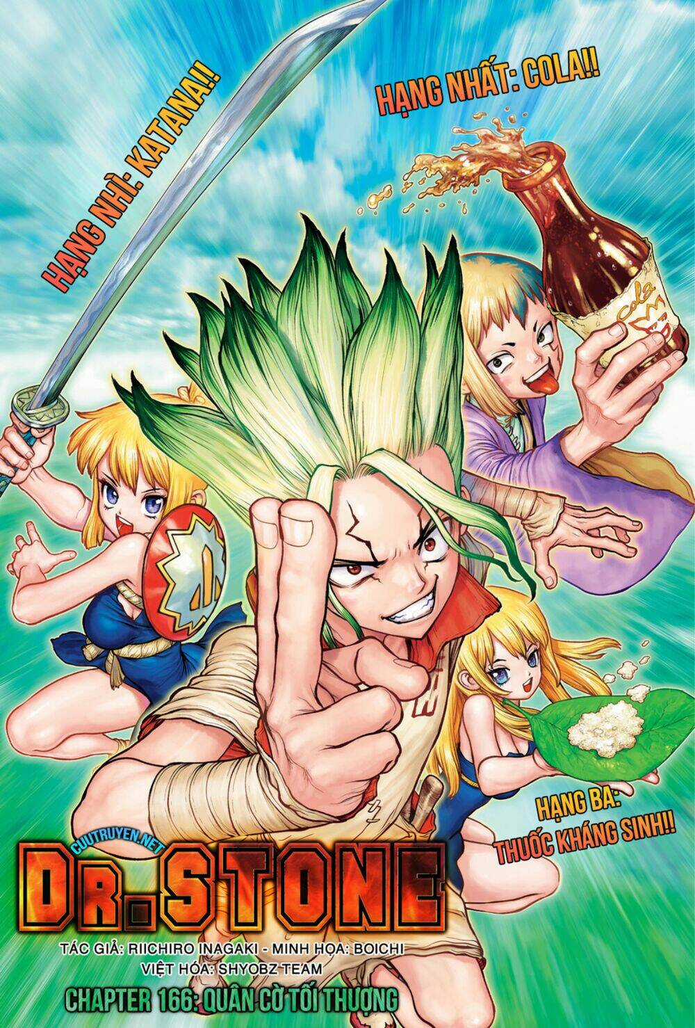 Dr.stone - Hồi Sinh Thế Giới Chapter 166 trang 0