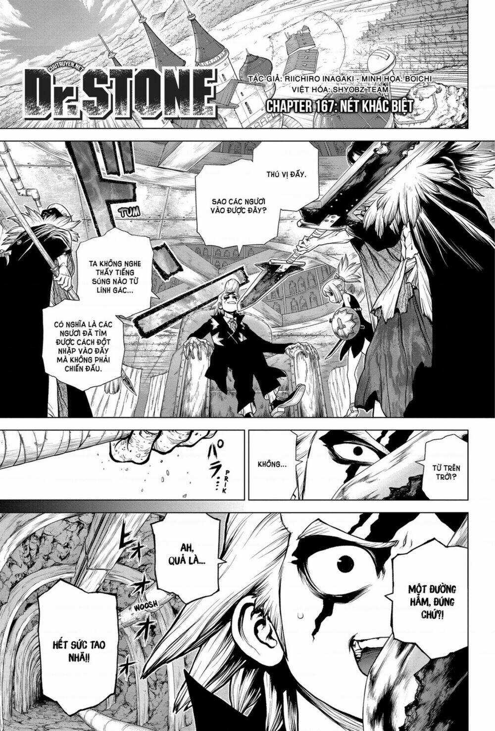 Dr.stone - Hồi Sinh Thế Giới Chapter 167 trang 0