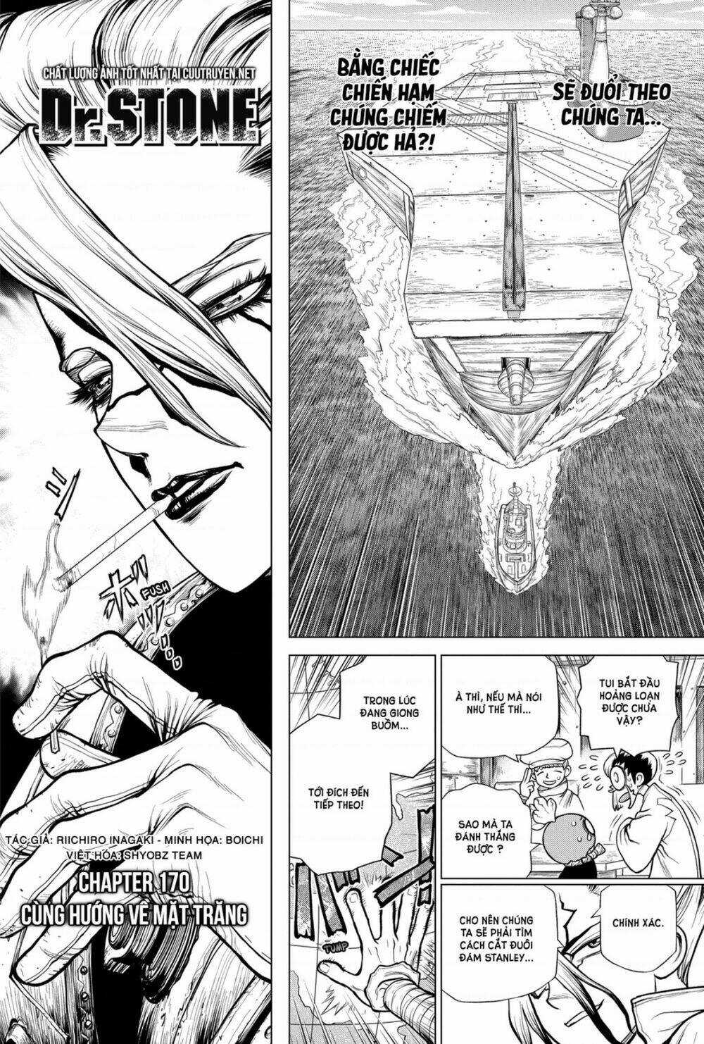 Dr.stone - Hồi Sinh Thế Giới Chapter 170 trang 1