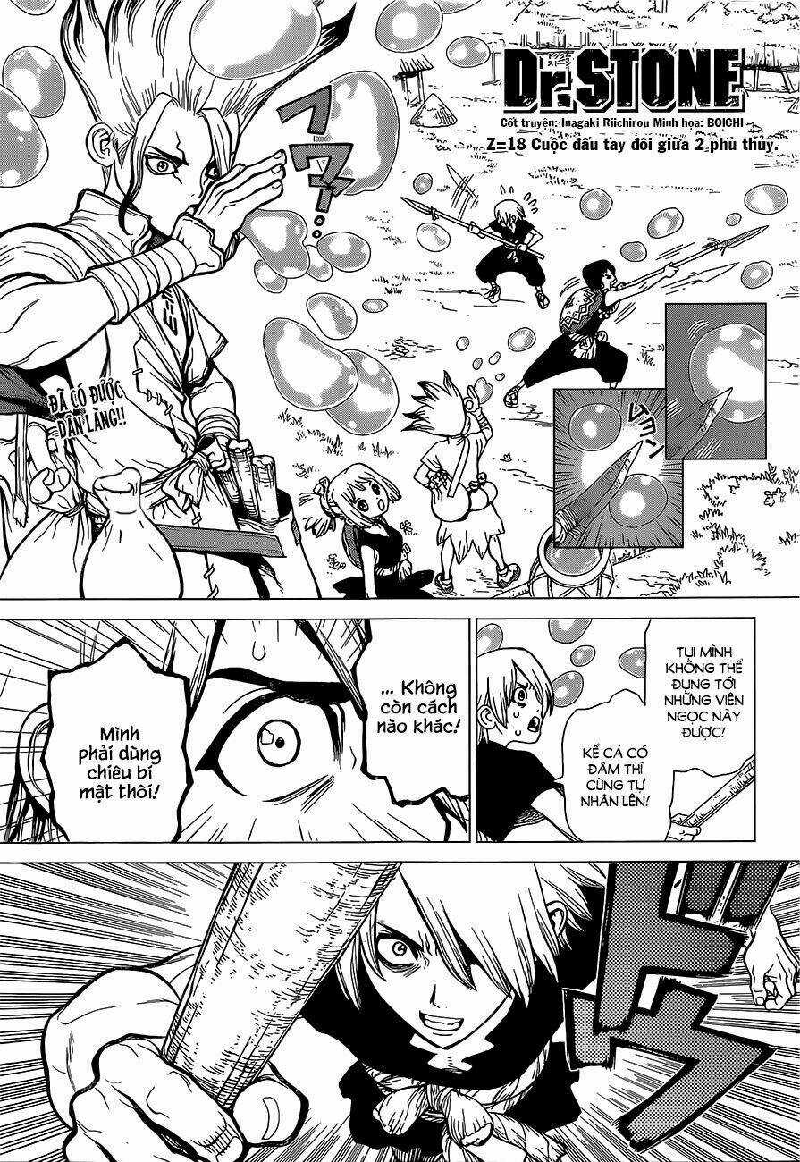 Dr.stone - Hồi Sinh Thế Giới Chapter 18 trang 1