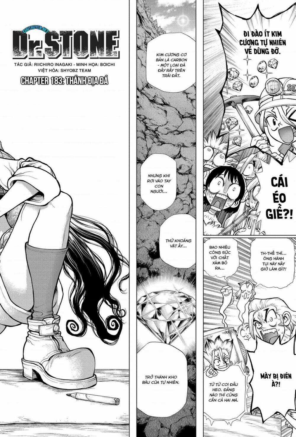 Dr.stone - Hồi Sinh Thế Giới Chapter 183 trang 1