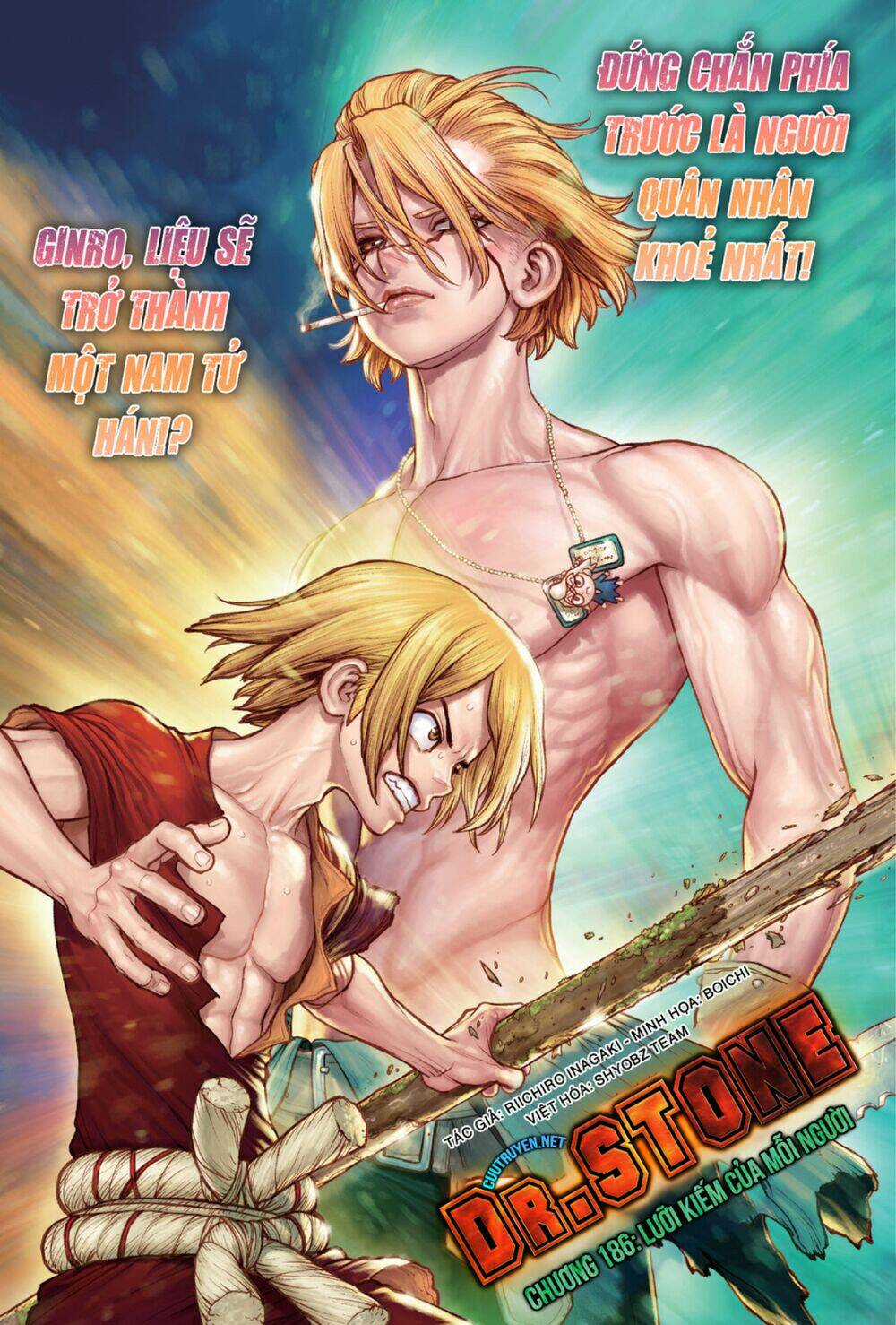 Dr.stone - Hồi Sinh Thế Giới Chapter 186 trang 0