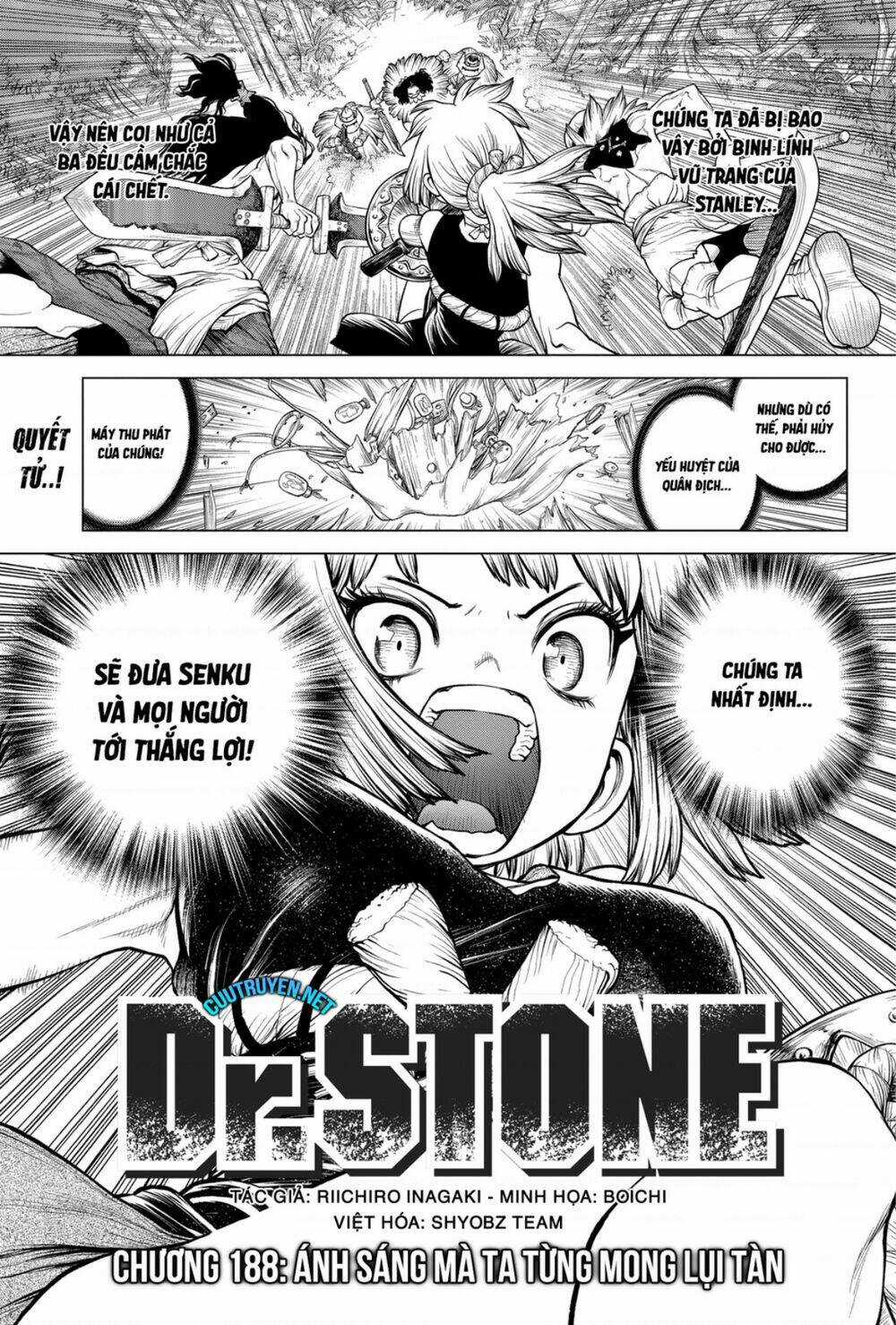 Dr.stone - Hồi Sinh Thế Giới Chapter 188 trang 0